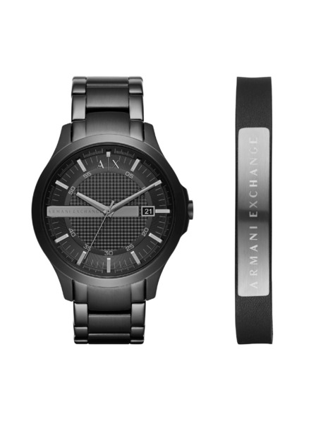 Armani Exchange Armani Exchange set cadou pentru bărbați Hampton ceas și brățară AX7101