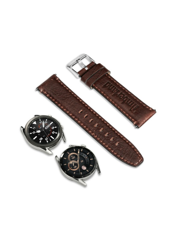 Timberland Timberland Barnesbrook curea din piele universală pentru ceasuri inteligente 42/44/45/49mm și ceasuri analogice clasice TDOUL0000706