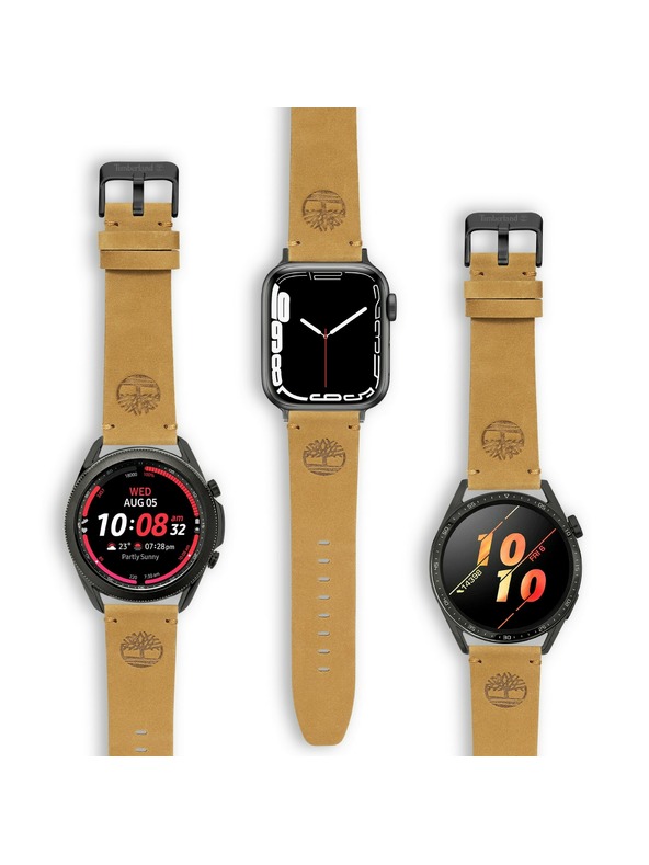 Timberland Timberland Ashby curea din piele universală pentru ceasuri inteligente 42/44/45/49mm și ceasuri analogice clasice TDOUL0000218