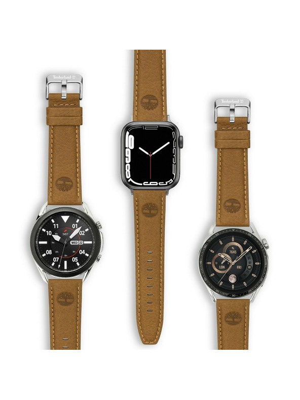 Timberland Curea din piele Timberland Lacandon universală pentru ceasuri inteligente 42/44/45/49mm și ceasuri analogice clasice TDOUL0000104