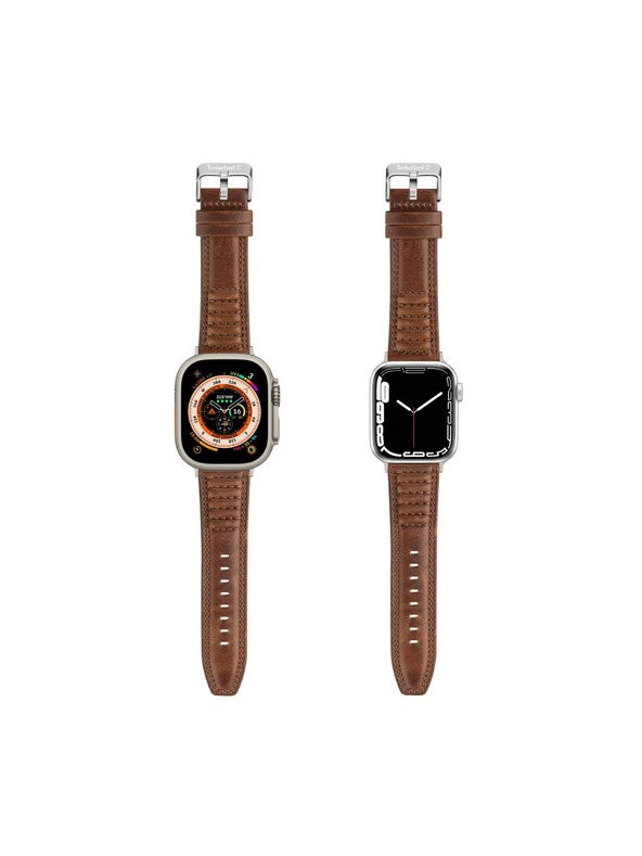 Timberland Curea din piele Timberland Amoskeag universală pentru ceasuri inteligente 42/44/45/49mm și ceasuri analogice clasice TDOUS0001604