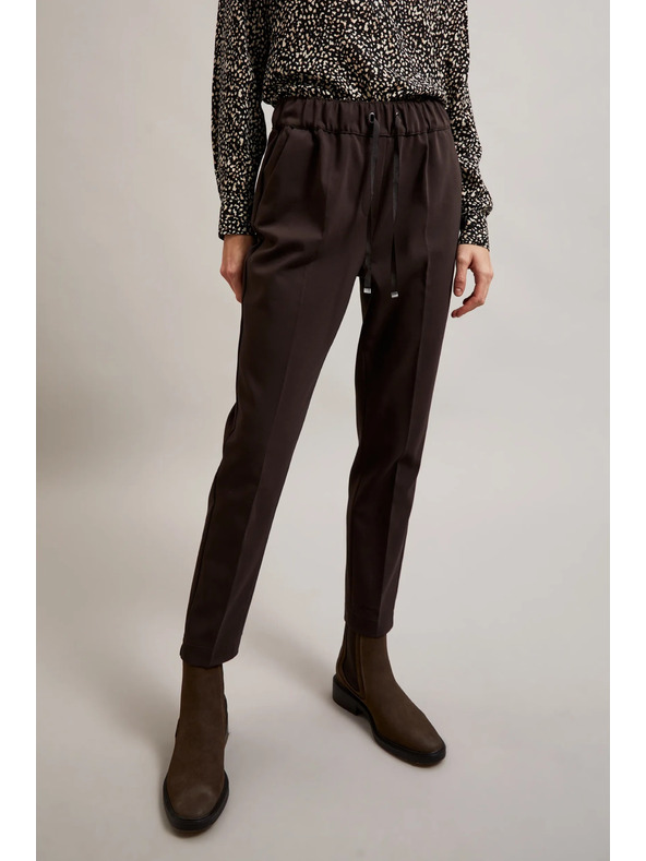 Moodo Pantaloni pentru femei maro