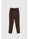 Moodo Pantaloni pentru femei maro