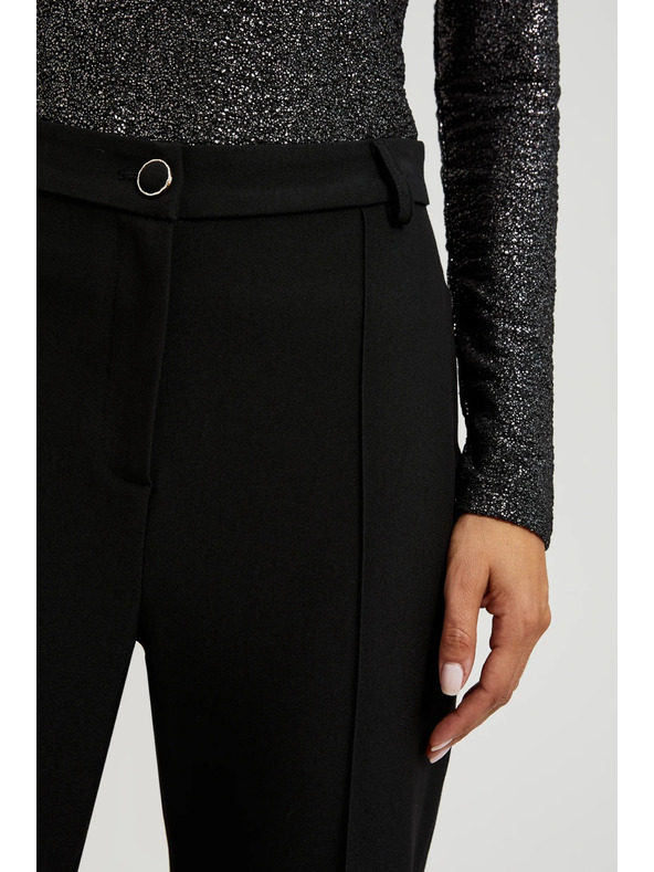 Moodo Pantaloni pentru femei negri