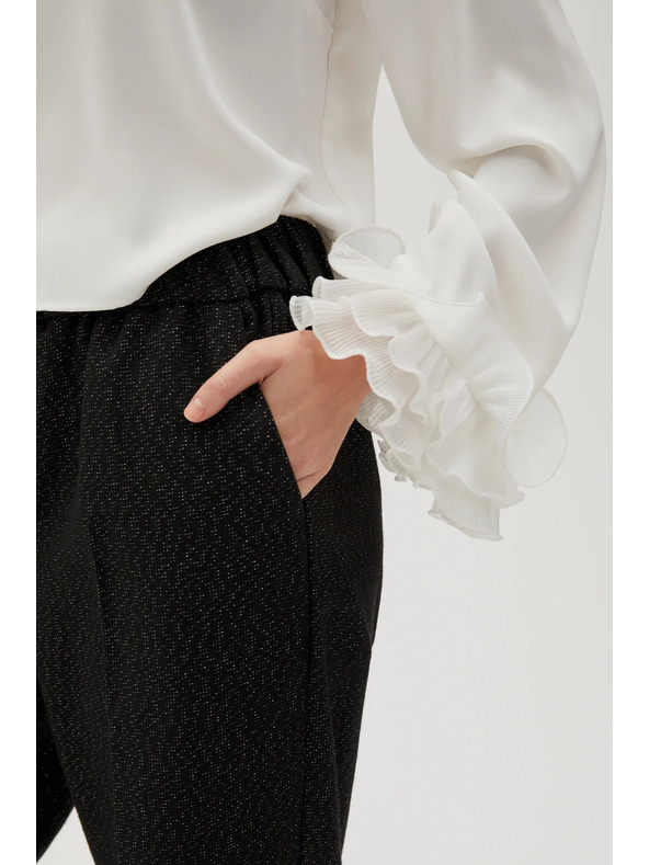 Moodo Pantaloni pentru femei negri