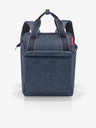 Reisenthel Rucsac și geantă din denim albastru închis 2în1 Reisenthel Allrounder R Herringbone Dark Blue