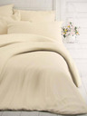 Kvalitex Lenjerie de pat din bumbac unicolor franțuzesc 200x200, 70x90cm off-white