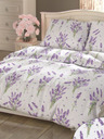 Kvalitex Lenjerie de pat franceză din bumbac PROVENCE COLLECTION 200x200, 70x90cm LEVANDULE violet Kvalitex