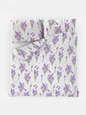 Kvalitex Lenjerie de pat franceză din bumbac PROVENCE COLLECTION 200x200, 70x90cm LEVANDULE violet Kvalitex