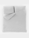 Kvalitex Lenjerie de pat din satin cu dungi 140x200, 70x90cm WHITE