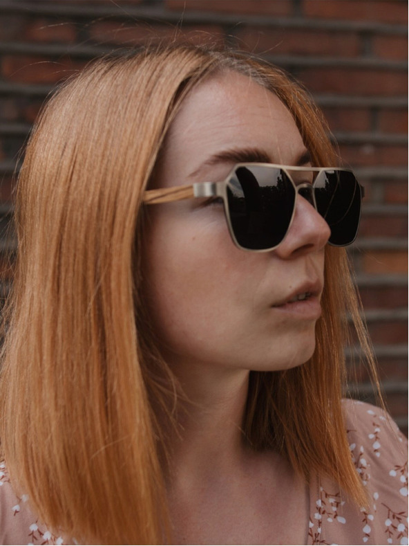 VEYREY Ochelari de soare VeyRey Orkat polarizați Ovali Lentile negre Universali