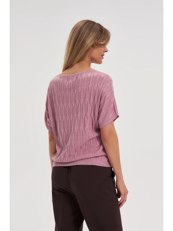 Moodo Top roz tricotat Moodo