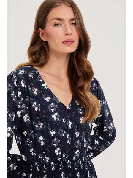 Moodo Rochie tip cămașă albastru închis Moodo