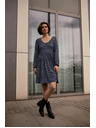 Moodo Rochie cu model albastru Moodo