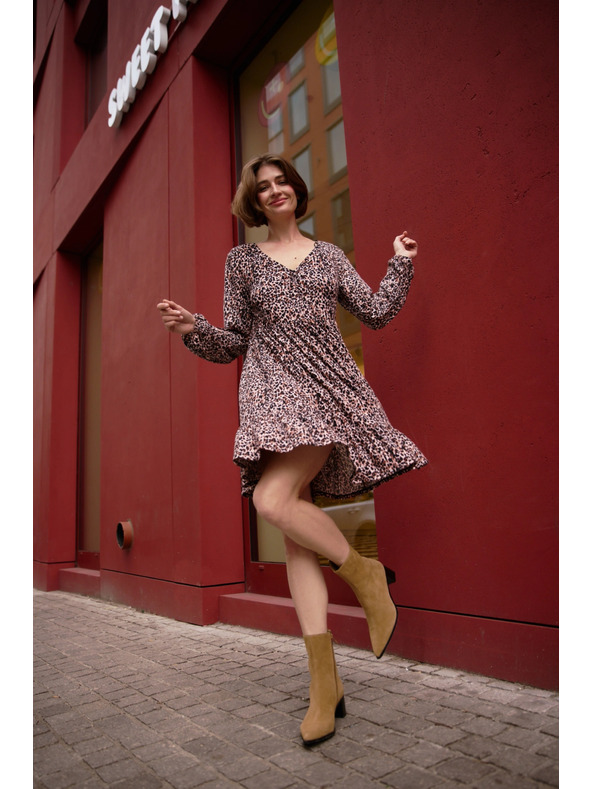 Moodo Rochie largă cu imprimeu Moodo