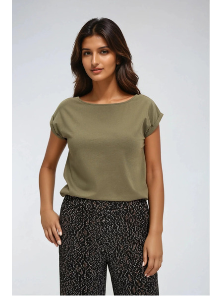 Moodo Tricou kaki Moodo
