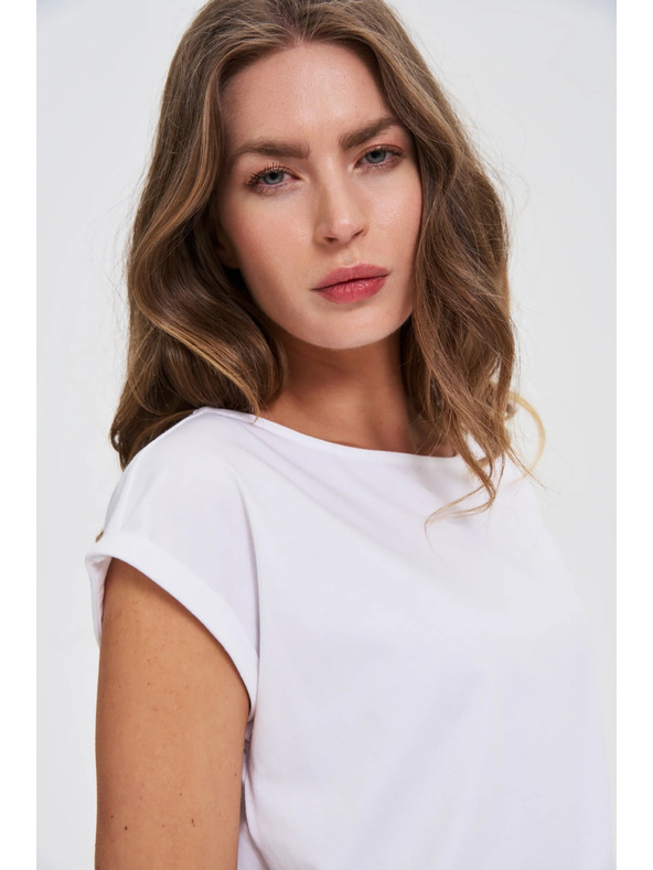 Moodo Tricou alb Moodo