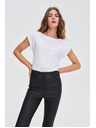 Moodo Tricou alb Moodo