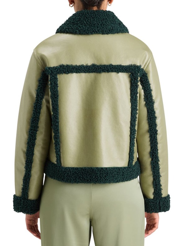 Scotch & Soda Jachetă din piele pentru femei Scotch & Soda