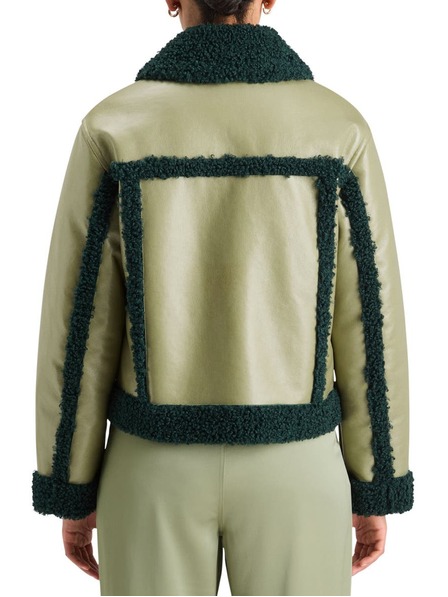 Scotch & Soda Jachetă din piele pentru femei Scotch & Soda