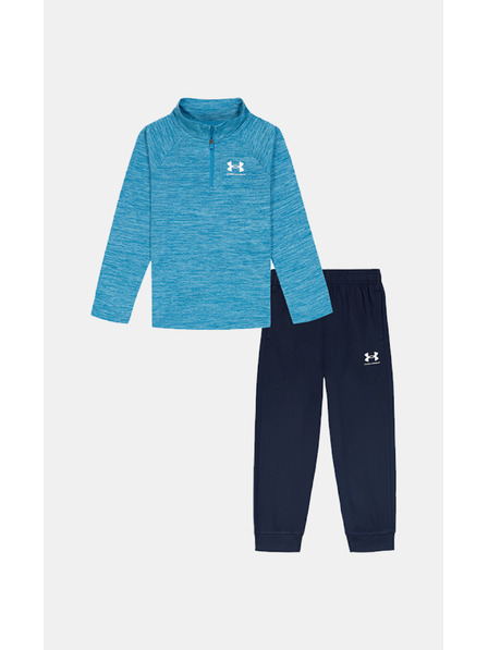 Under Armour Set pentru băieți Under Armour UA TWIST 1/4 ZIP TECH SET-BLU