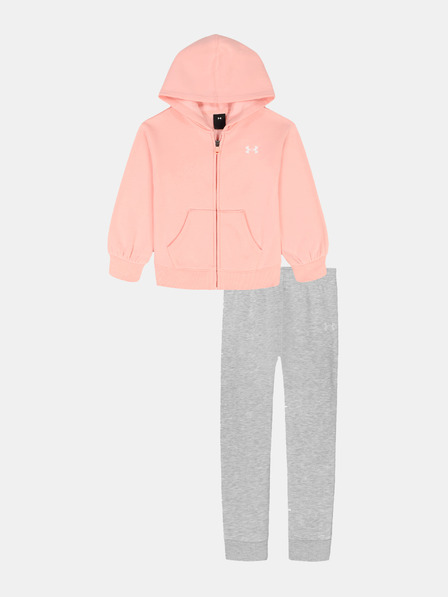 Under Armour Set pentru fete Under Armour UA CHEST LOGO HOODY SET