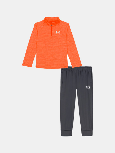 Under Armour Set pentru băieți Under Armour UA TWIST 1/4 ZIP TECH SET-ORG