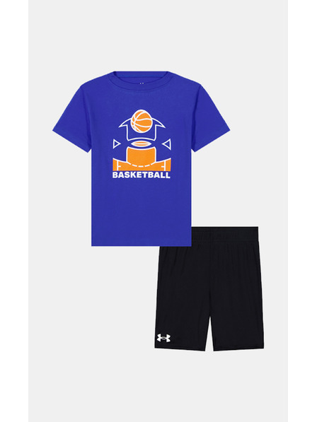 Under Armour Set pentru băieți Under Armour UA BASKETBALL SS SHORT SET-ROY