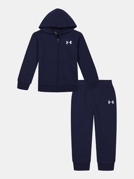 Under Armour Set pentru băieți Under Armour UA BRANDED LOGO FZ SET-NVY