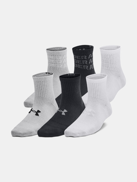 Under Armour Șosete pentru copii Under Armour Yth UA Essential Qtr (6 perechi)