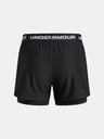 Under Armour Pantaloni scurți Under Armour UA Tech Play Up 2n1 Short-BLK