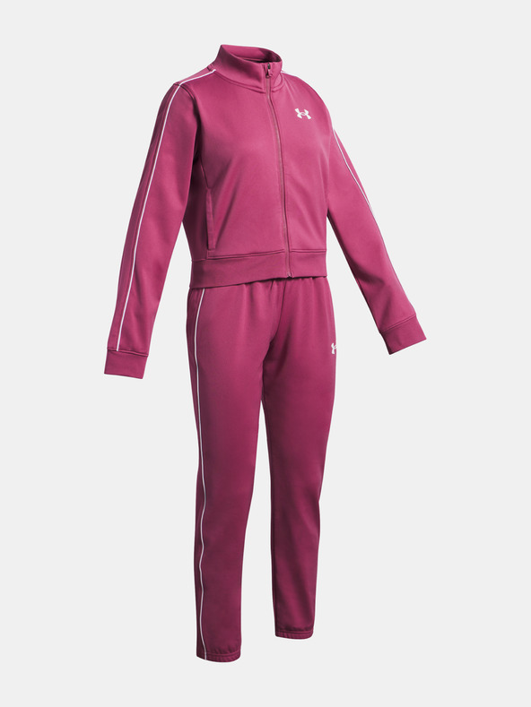 Under Armour Costum Under Armour UA Icon Knit Crop Tracksuit-RED