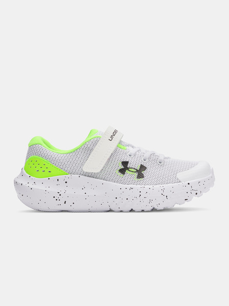Under Armour Pantofi pentru băieți Under Armour UA BPS Surge 4 AC-WHT