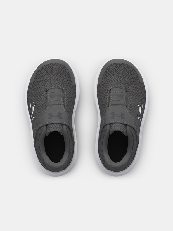 Under Armour Pantofi pentru băieți Under Armour UA BINF Surge 4 AC-GRY