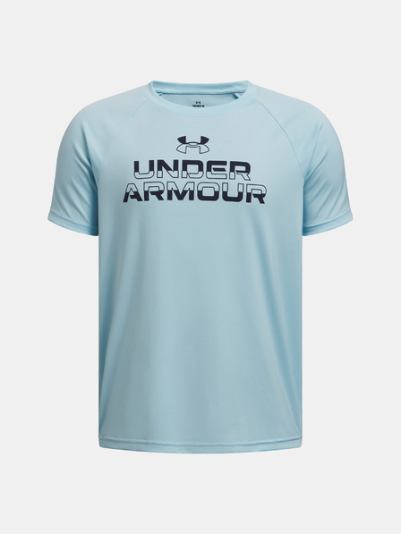 Under Armour Tricou pentru băieți Under Armour UA Tech Split Wordmark SS