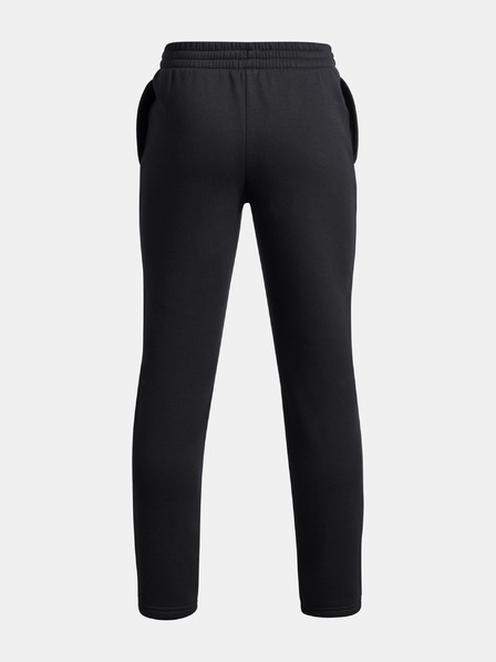 Under Armour Pantaloni de trening pentru băieți Under Armour UA Rival Flc Cblck Grphc Jgr-BLK