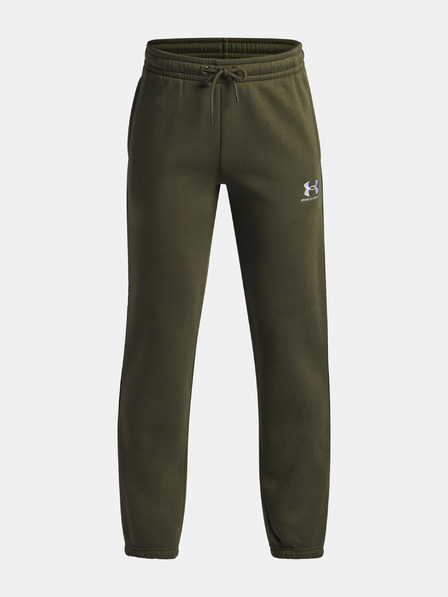 Under Armour Pantaloni de trening pentru băieți Under Armour B Icon Flc Jogger Taping-GRN