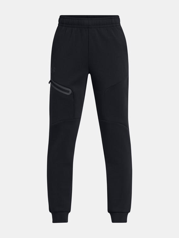 Under Armour Pantaloni de trening pentru băieți Under Armour UA B Unstoppable Flc Jogger-BLK