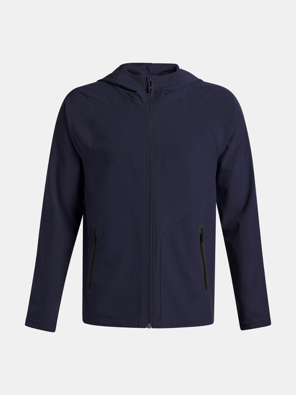 Under Armour Hanorac pentru băieți Under Armour UA B Unstoppable Full Zip-BLU