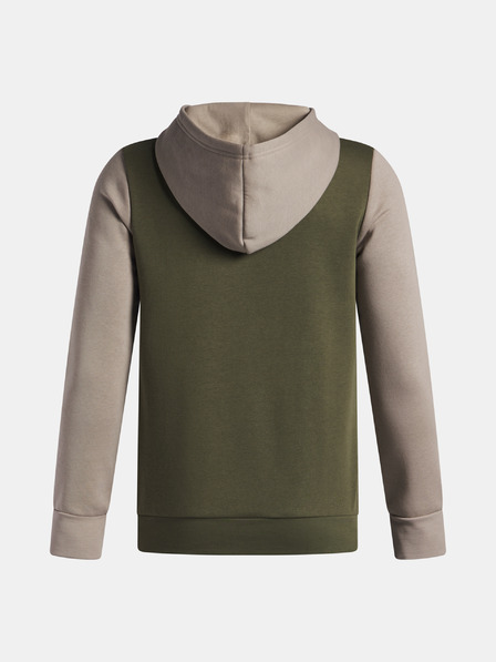 Under Armour Hanorac pentru băieți Under Armour UA Rival Flc Cblck Grphc HD-GRN