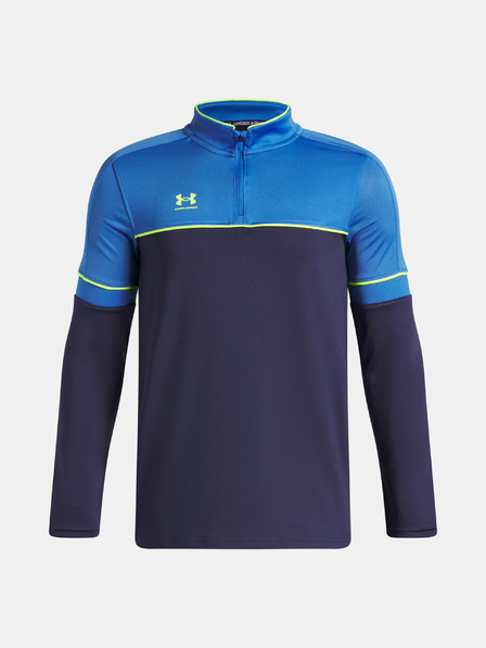 Under Armour Hanorac pentru băieți Under Armour UA B Challenger Training QZ-BLU