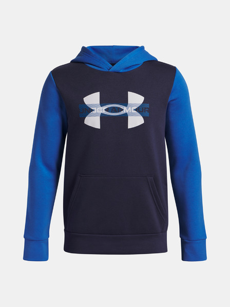 Under Armour Hanorac pentru băieți Under Armour UA Rival Flc Cblck Grphc HD-BLU