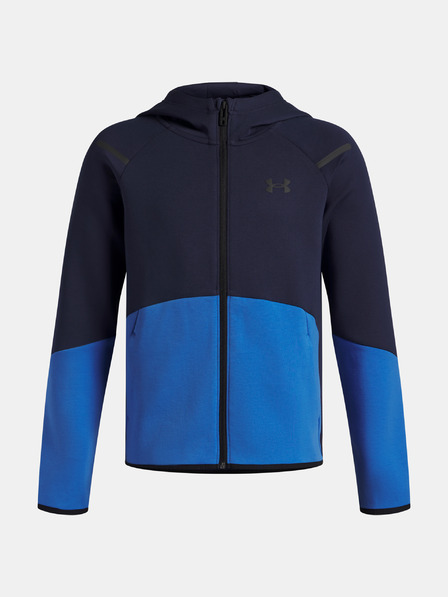 Under Armour Hanorac pentru băieți Under Armour UA B Unstoppable Flc FZ-BLU