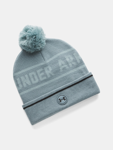 Under Armour Beanie bărbătesc Under Armour M's Drive Pom Beanie-BLU