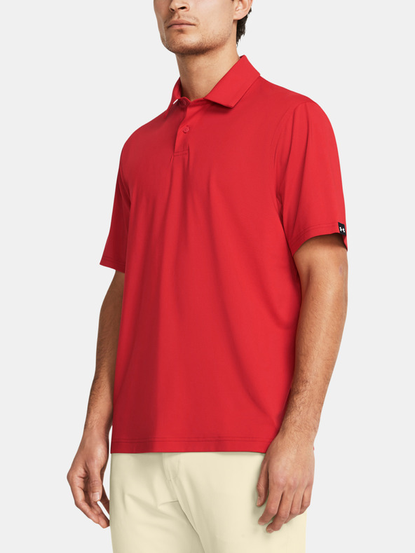 Under Armour Tricou pentru bărbați Under Armour UA T2G Polo LB-RED