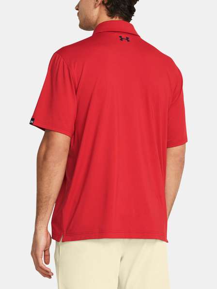 Under Armour Tricou pentru bărbați Under Armour UA T2G Polo LB-RED