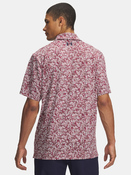 Under Armour Tricou pentru bărbați Under Armour UA Playoff 3.0 Printed Polo-PNK