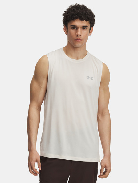 Under Armour Maiou bărbătesc Under Armour UA TRAIL RUN LAUNCH TANK-BRN