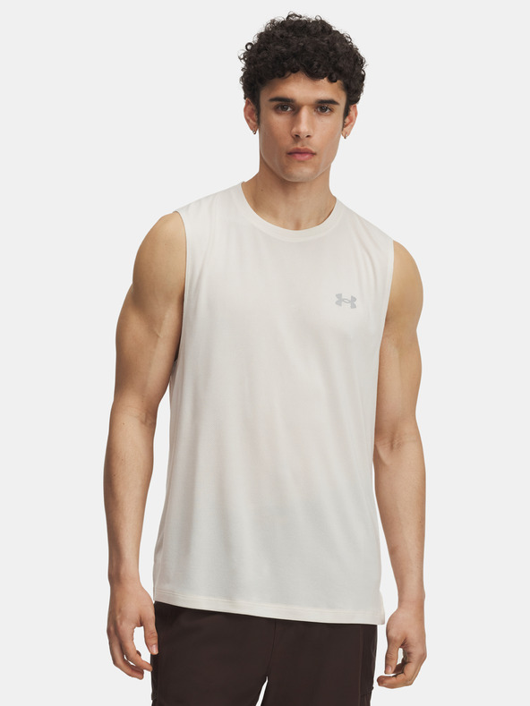 Under Armour Maiou bărbătesc Under Armour UA TRAIL RUN LAUNCH TANK-BRN