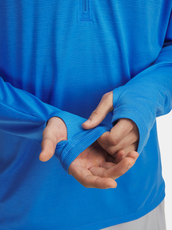 Under Armour Tricou bărbătesc Under Armour UA LAUNCH 1/4 ZIP-BLU